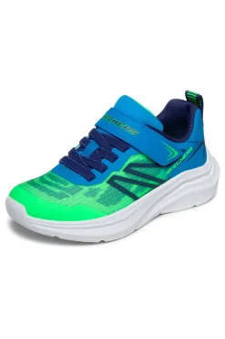 SKECHERS Sneakers verdi leggere con chiusura a strappo Microspec Velocity