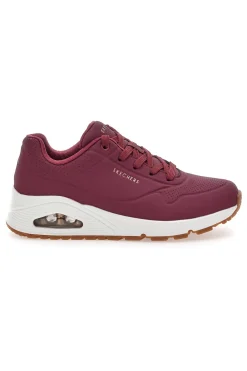 SKECHERS Sneakers Viola con suola bianca da Donna Uno-Stand on Air BURG Discount