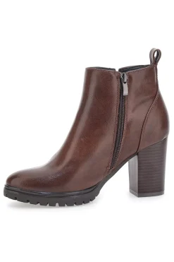 CAFE' COST Stivaletti Ankle Boots Marroni Con Tacco 8 cm 16807213 MARRONE Online