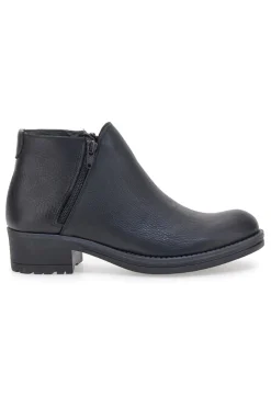 Donna PITTARELLO ELITE Stivaletti Ankle Boots Neri In Vera Pelle Made In Italy N89