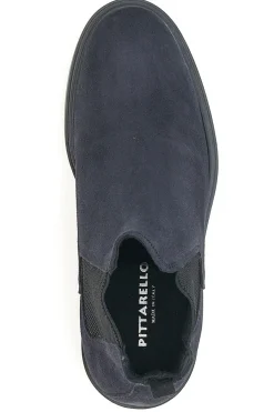 Uomo PITTARELLO Stivaletti Beatles Blu 6991