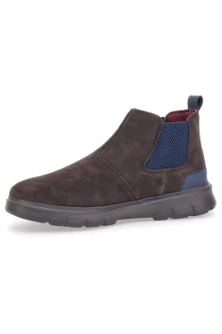 Uomo MARINA MILITARE Stivaletti beatles marroni in camoscio con suola sportiva MM983