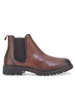 Uomo JOHES LAND Stivaletti Beatles Marroni 35301