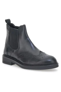 Uomo MAX DILLAN Stivaletti Beatles 01 Neri