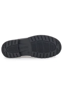 Donna LEVI'S Stivaletti chelsea neri con inserti elasticizzati Oliver