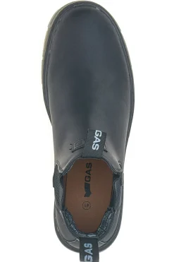 Uomo GAS Stivaletti neri chelsea minimal GAM521521
