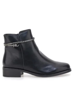 Donna ME u0026 ME Stivaletti neri con cinturino gioiello Me & Me 9Y08616