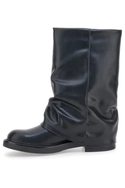 Donna PITTARELLO CAPSULE Stivaletti neri con fibbia e gambale largo BT251241010