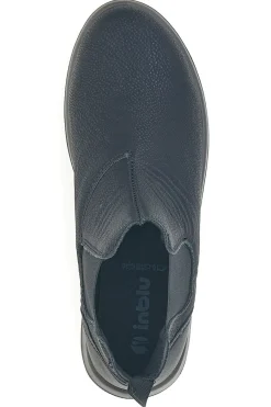 Donna INBLU Stivaletti neri con inserti elastici e suola leggera 59 WG