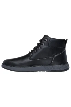Uomo SKECHERS Stivaletti neri con lacci WaterProof GARLAN-DENO
