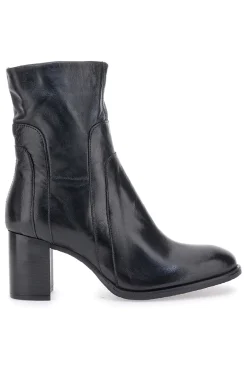 PITTARELLO MUST HAVE Stivaletti Neri Con Tacco 8 Cm In Vera Pelle P26206 NERO Best