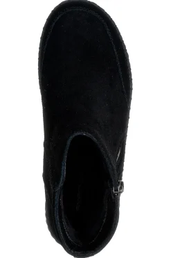 Donna SKECHERS Stivaletti neri con zip e Memory Foam Wilshire Blvd Weekend Crush