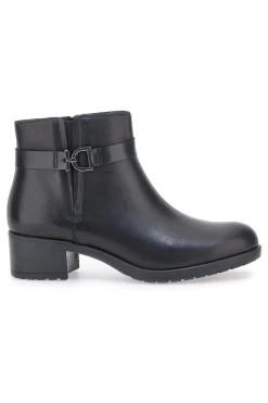 PRIMA RIGA Stivaletti Neri Vera Pelle 854295