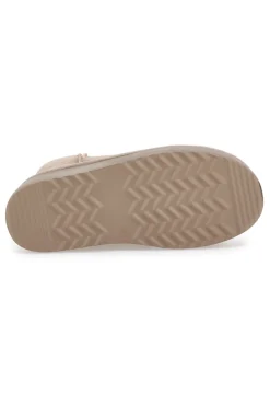 MON DIEU Stivaletti Pantofole suola platform e interno con pelo L1251 BEIGE Online