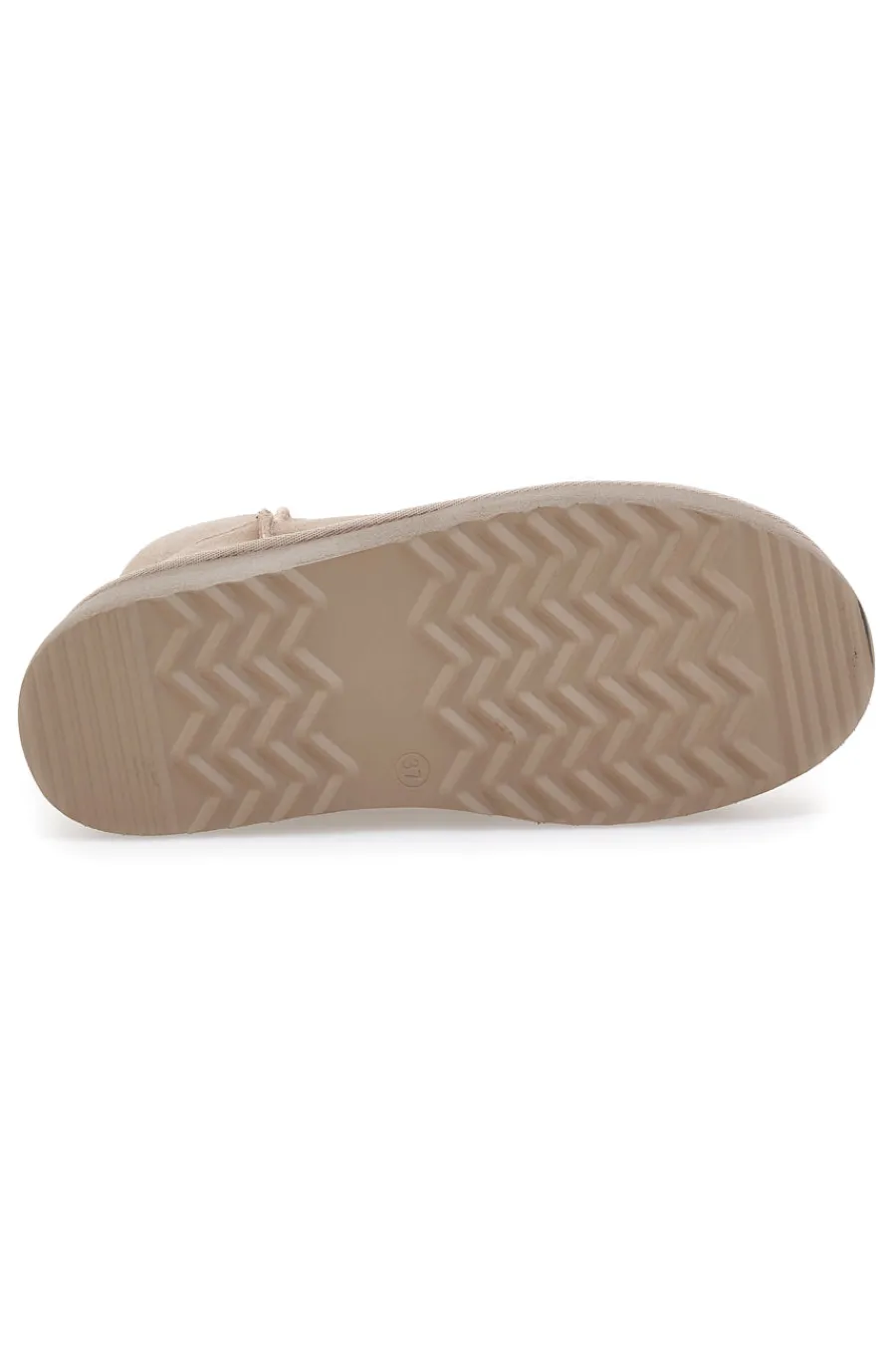 MON DIEU Stivaletti Pantofole suola platform e interno con pelo L1251 BEIGE Online