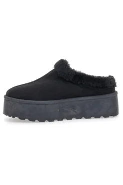 PITTARELLO LOVE Stivaletti Pantofole con Pelo Nere 1913 NERO Hot