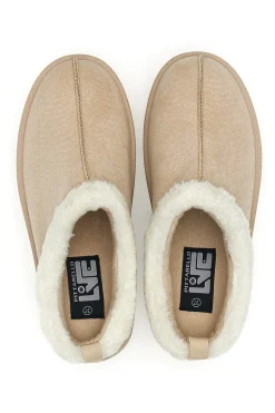 PITTARELLO LOVE Stivaletti stile pantofola con bordo in pelo PK1913C BEIGE Clearance