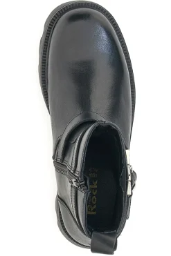 PITTARELLO ROCK Stivaletto Biker Vera Pelle 6654 Discount