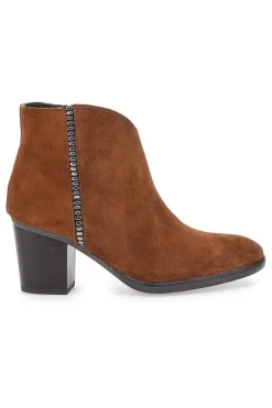 Donna PITTARELLO GLAM Stivaletto marrone in vera pelle 45612