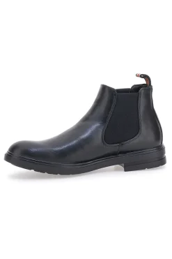 Uomo JOHES LAND Stivaletto nero con elastici laterali 1801