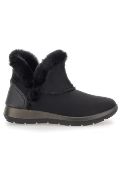 Donna INBLU Stivaletto Nero Con Pelo WG022214