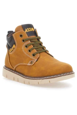 ASSO Stivaletto Scarponcino Ocra 15840
