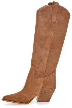 PITTARELLO LOVE Stivali marroni in vera pelle stile texano TEX902 CUOIO Discount