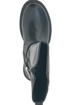 PITT KIDS Stivali neri con catena decorativa SKBS1117