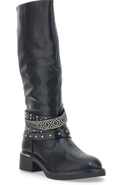 ME u0026 ME Stivali Neri con Fibbie Decorative ME & ME H25601Y20 Best