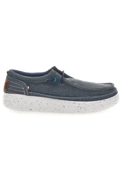 Uomo MARINA MILITARE Stringate Blu In Tela MM1701