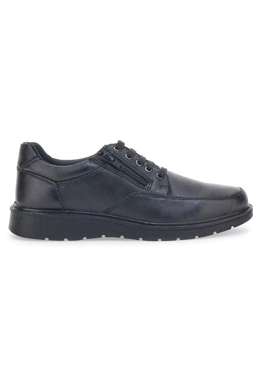 Uomo LONGFORD Stringate in Vera Pelle 2996 Nere