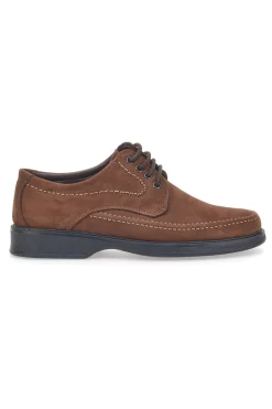 Uomo MARMADUKE Stringate in Vera Pelle 01 Marroni