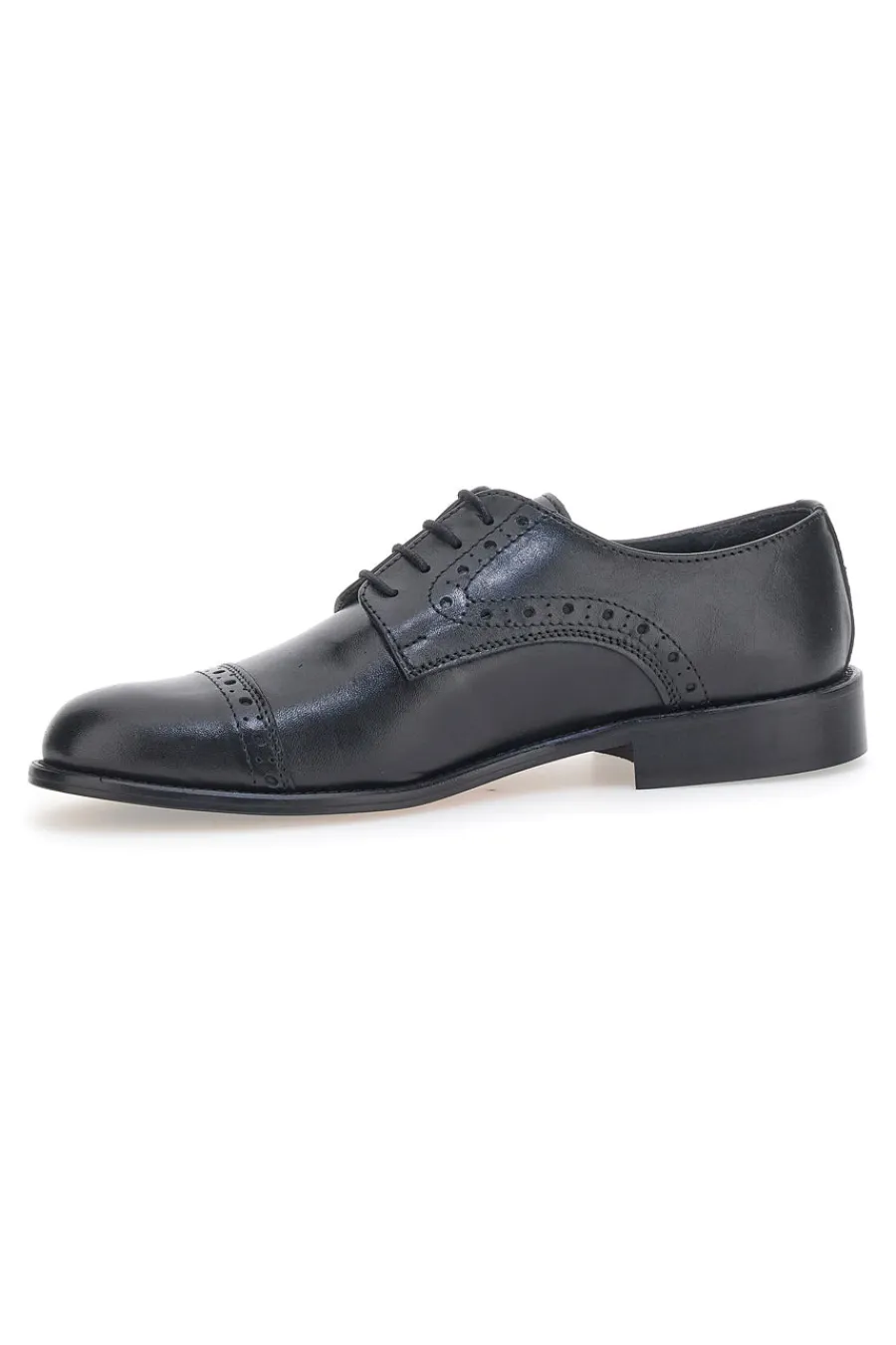 Uomo PITTARELLO Stringate in Vera Pelle 7755 Nere