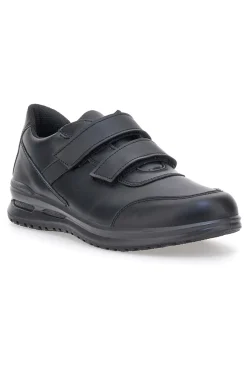 Uomo MARCO BRANDI Stringate nere con strappi in velcro Made in Italy 308