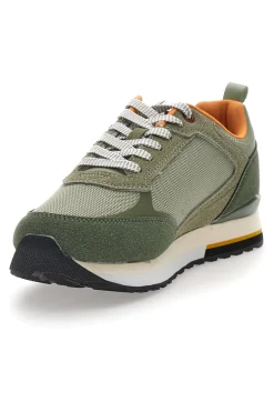 Uomo BEVERLY HILLS Stringate Verdi con Tomaia in Mesh POLO CLUB BHM513100