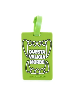 PITTARELLO Tag per Valigia Verde "Questa Valigia Morde" NAMETAG 3