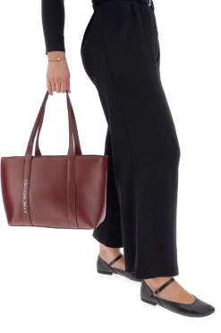 THE FIRST IDEA01 Matte Ballerinas mit Riemen SCHWARZ Outlet