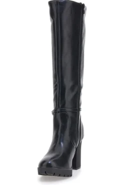 THE FIRST 6Y20866Y862G e Stiefel mit hohem Absatz SCHWARZ New