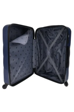 2T2L Trolley blu rigido grande 4 ruote 155/G