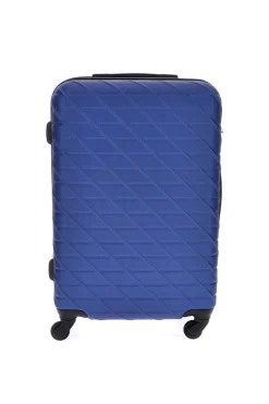 PRIMA RIGA Trolley klein blau starr mit 4 Rädern PR157/P