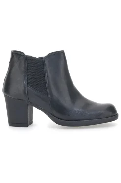 PITTARELLO CLASS Tronchetti 12 Nero Vera Pelle SCHWARZ Online