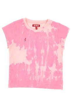 PITT KIDS T-Shirt Rosa Effetto Tie-Dye PT-G-T-05077