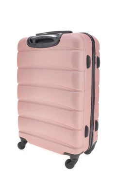 PRIMA RIGA Valigia rigida rosa grande PR165/G