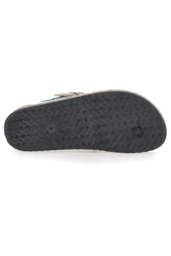 PRIMA RIGA e Flip-Flops mit steinverziertem Obermaterial FIRST ROW 14172 WEIß Sale