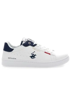 Uomo BEVERLY HILLS e Schnürschuhe mit blauen Details POLO CLUB BHM5110
