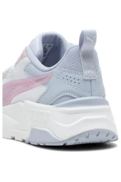 PUMA Weiße Sneakers mit blauen und rosa Details Trinity Lite Blurry Dreams JR