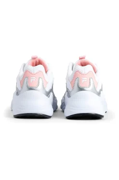 FILA Weiße Sneakers mit grauen und rosa Details COLLENE-LOGO
