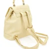 Donna LANCETTI Zaino Beige Con dettagli Dorati 24S-105-2
