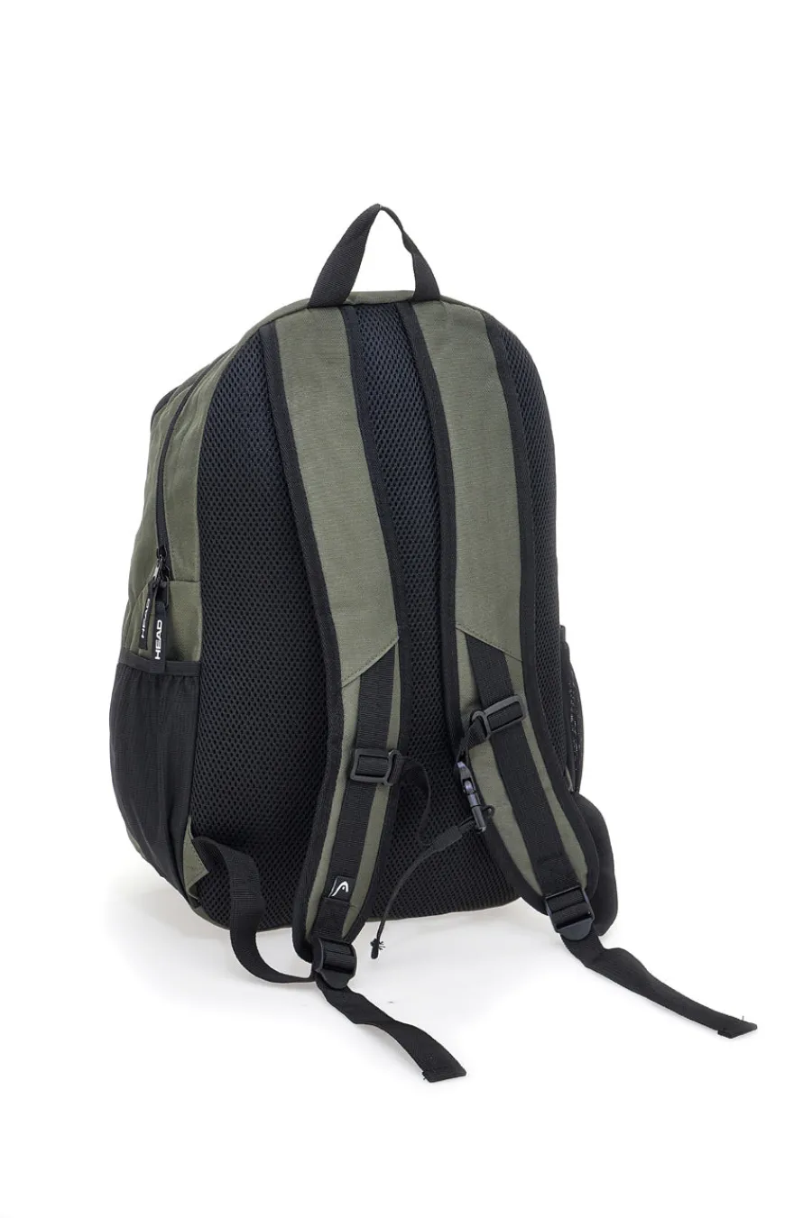 HEAD Zaino verde militare con tasche multiple e rete frontale HBK048
