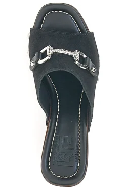 PITTARELLO LOVE Zoccoli Neri con Morsetto Vera Pelle 35011P Hot
